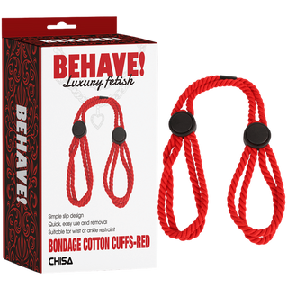 Bondage Cotton Cuffs