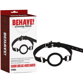 Silicone O-Ring Gag 2-Inches Diameter