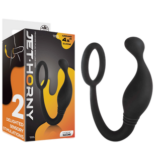 Prostate Plug with Love Ring - 4.5"