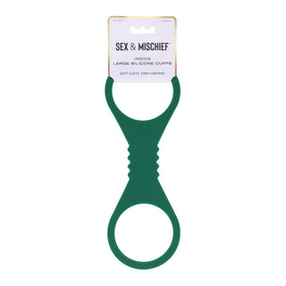 Sex & Mischief Indica Large Silicone Cuffs