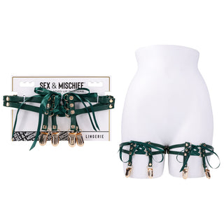 Sex & Mischief Indica Laced Up Garters