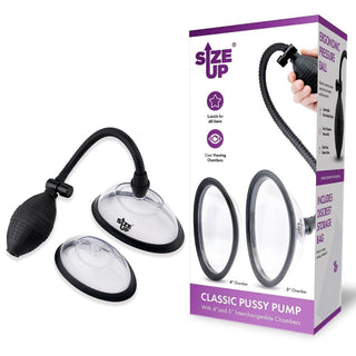 Size Up Classic Pussy Pump with 2 Chambers